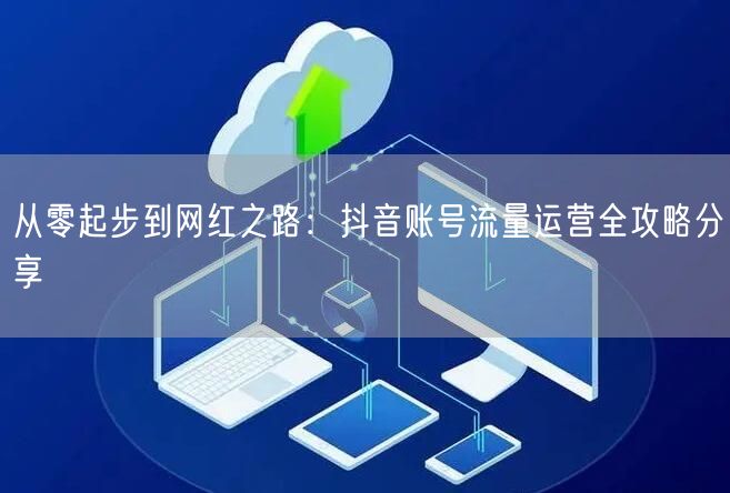 从零起步到网红之路：抖音账号流量运营全攻